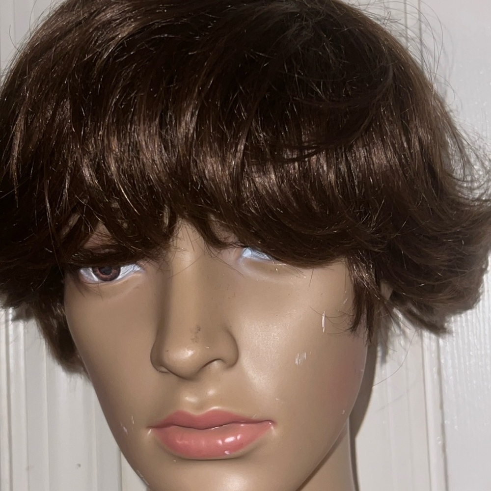 100 human hair wig new nwot